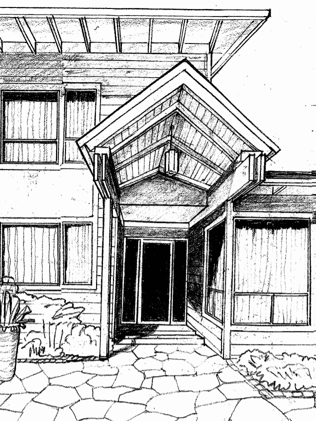 Sketch of House